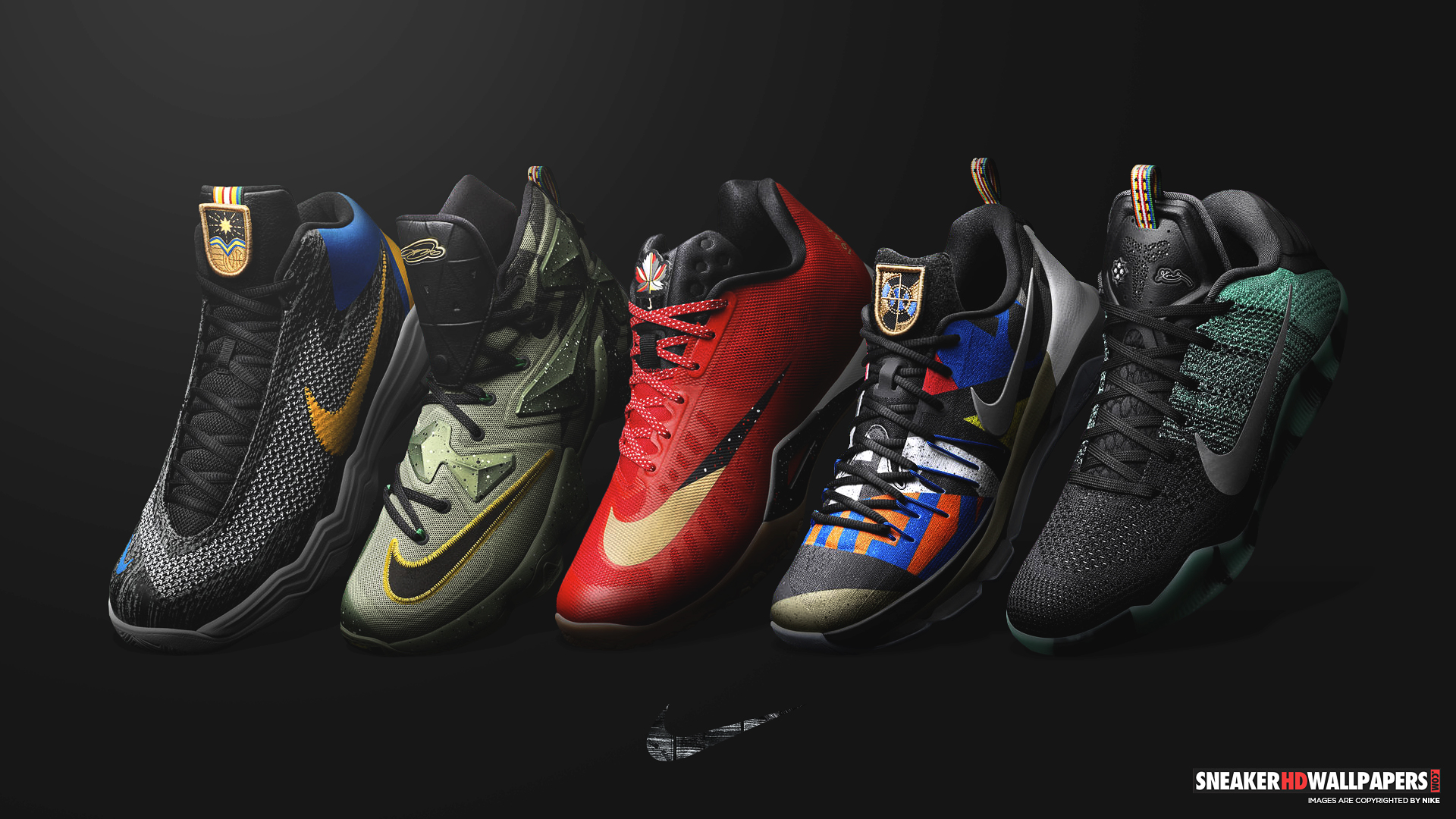 Nike Basketball Shoes Wallpaper