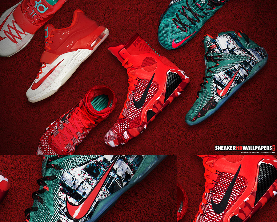  – Your favorite sneakers in 4K, Retina, Mobile and HD  wallpaper resolutions! » Blog Archive Nike Basketball Christmas 2014  wallpaper!  - Your favorite sneakers in 4K,  Retina, Mobile and